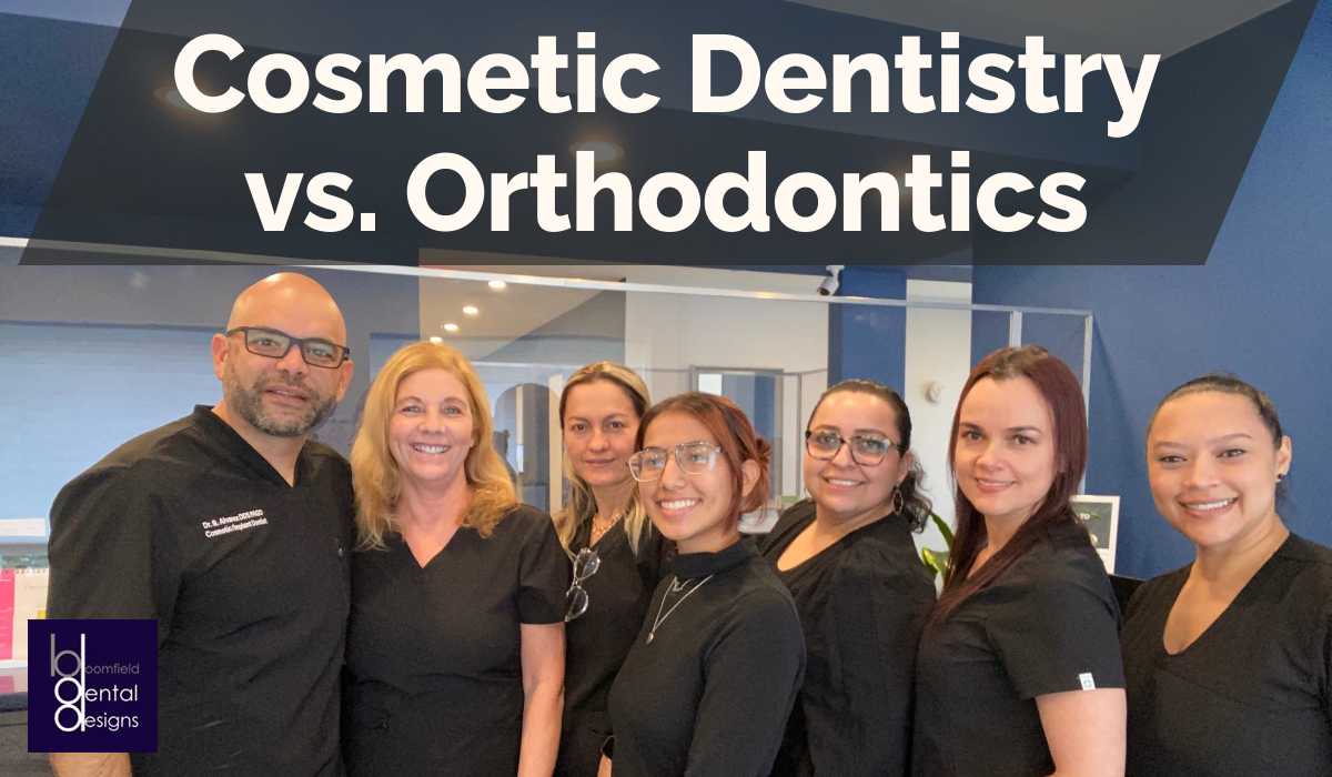 Cosmetic Dentistry vs. Orthodontics
