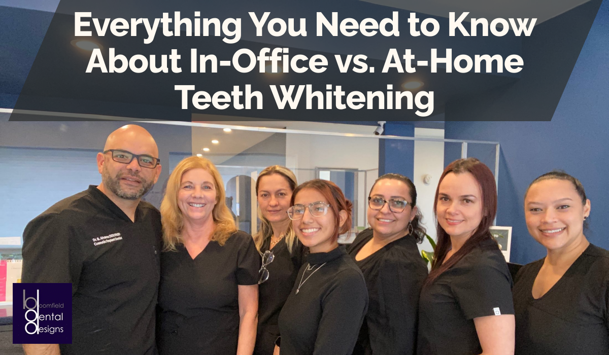 Everything You Need to Know About In-Office vs. At-Home Teeth Whitening